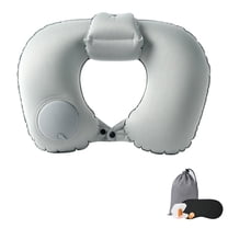cpengpj Inflatable Travel Pillows, Head Neck Lumbar Support, for Airplane Car Train Bus Camping Hiking, Home Office Sleeping, Ultralight Portable Compact Soft, Backpacking Trip Pillow
