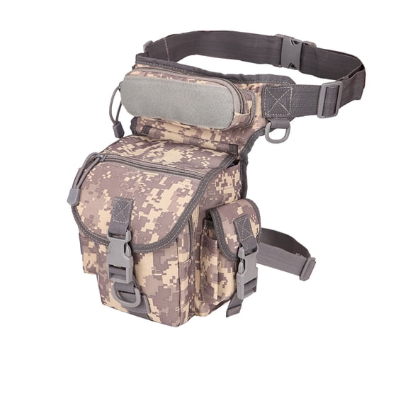 cpengpj Multi-Purpose Drop Leg Bag Tool Fanny Thigh Pack Leg Rig Camera Versipack Utility Pouch, Hiking Hunting Camping Cycling
