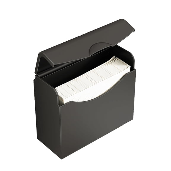 cpengpj No Perforation Kitchen Wipes Storage, Flushable Wipes Holder for Bathroom, Wall-Mounted Tissue Box, Non-Slip Flushable Wipes Holder, Wipes Dispenser for Kitchen Bedroom Bathroom