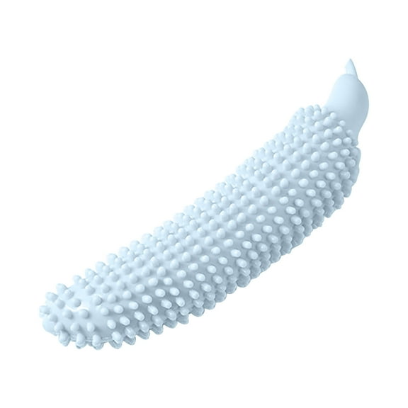 cpengpj Pet Molar Toy Cucumber Dog Teething Toy Interactive Dog Toy Training Relieve Boredom Dog Stick