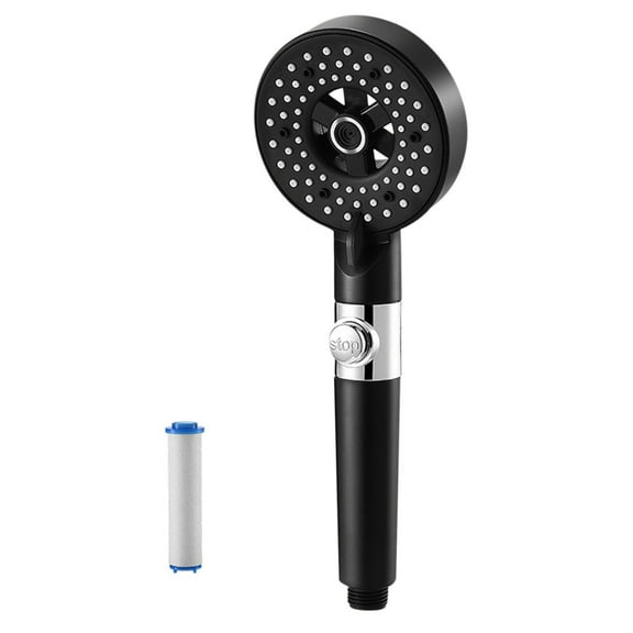 cpengpj Rain Out Water Volume Showerhead, Pressurized Shower Head Shower Bar Bath Faucet Water Heater Set