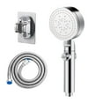 thumbnail image 1 of cpengpj Shower Head, High Pressure, Handheld Shower Heads with 5 Modes, Stainless Steel Hose and Adjustable Overhead Bracket Handheld Spray Combo, 1 of 1