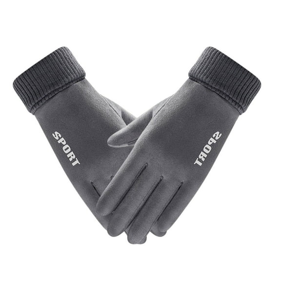 cpengpj Water Gloves, Neoprene Five Finger Warm Wetsuit Winter Gloves for Scuba Diving Snorkeling Surfing, for Man Fleece Lined Thick Warm Gloves