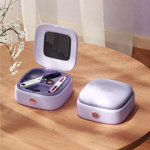 cpengpj Compact Sewing Kit 1-Pack,Magnetic Closure and Organized Compartments,for Dorm Room Quick Clothing Repair