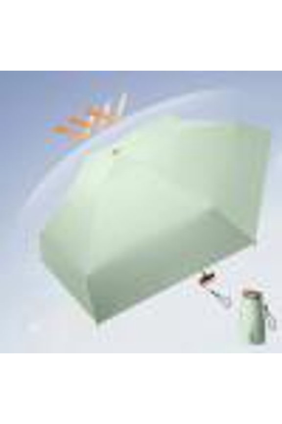 Compact Travel Umbrella with Sun Blocking Coating, Windproof and Portable, Polyester in Multi-Colors for Outdoor Activities