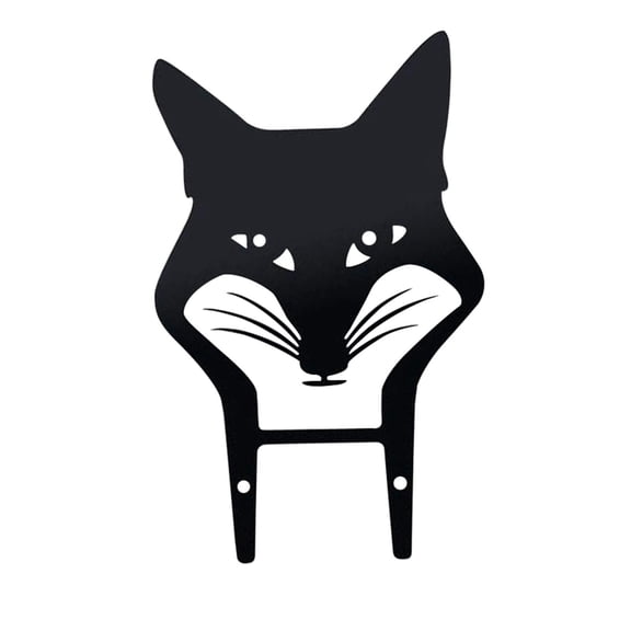 cpengpj Cute Courtyard Garden Decor, Flat Outline Style, Pleasant Look, Ideal for Courtyard Decoration