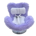 thumbnail image 1 of cpengpj Doll Car Seat with Rotation Base, Soft Plush Cushion, Vent Clip and Desktop Stand for Car Vent Decoration and Doll Display, 1 of 8