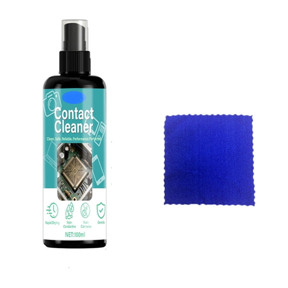 cpengpj Electronic Circuit Board Cleaner Spray 2-Pack Fast-Drying Non-Conductive, Powerful Precision Cleaning Formula, for Keyboards