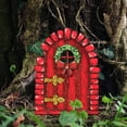 thumbnail image 1 of cpengpj Fairies Doors for Tree Outdoor, Tree Stump Decor, DIY Miniature Fairies Garden Gnome House Outdoor Decor Accessories Yard Art Garden Patio Decoration, Fairytale Mini Gift, 1 of 2