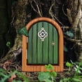 thumbnail image 1 of cpengpj Fairy Door and Windows, Glow in The Dark Yard Art Sculpture Decoration for Kids Room, Wall and Trees Outdoor | Miniature Garden Outdoor Decor Accessories, 1 of 2