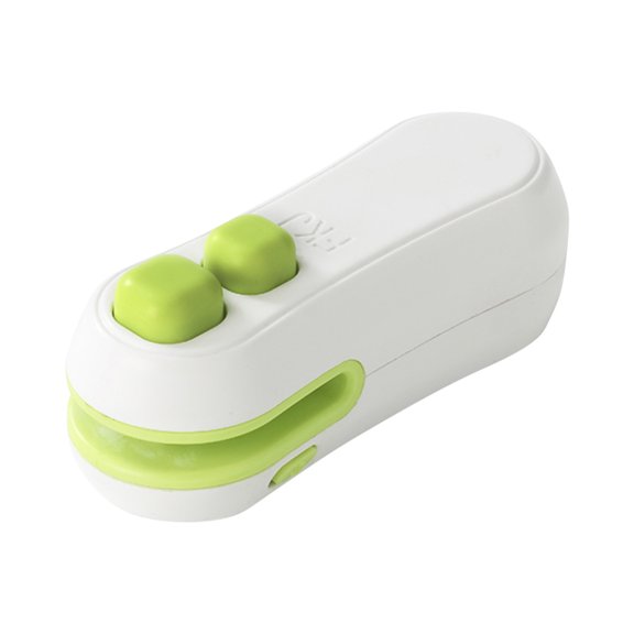 cpengpj Food Fresh-Keeping Sealer for Plastic Bags, Portable Mini Household Snack Sealing Machine with Durable Rechargeable Design and Data Cable, Model 498
