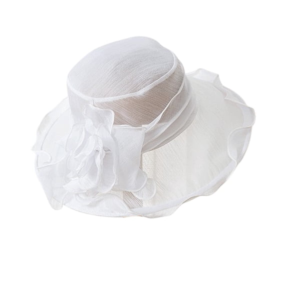cpengpj Ladies Sun Hat Kentucky Jockey Club, Tea Party Accessories for Women Hats for Derby Day Wedding Tea Cocktail Party Sun