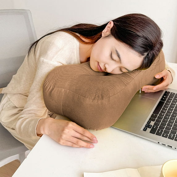 cpengpj Lumbar Support Pillow for Office Chair, Ergonomic Memory Foam Back Support for Office Chair, Back Support Cushion for Back Pain, Ideal Back Support Pillow for Car