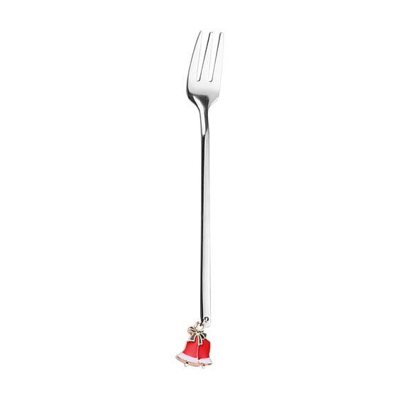 cpengpj Metal Coffee Fork Stirring Spoon, Christmas Table Decorations, Home Christmas Decor