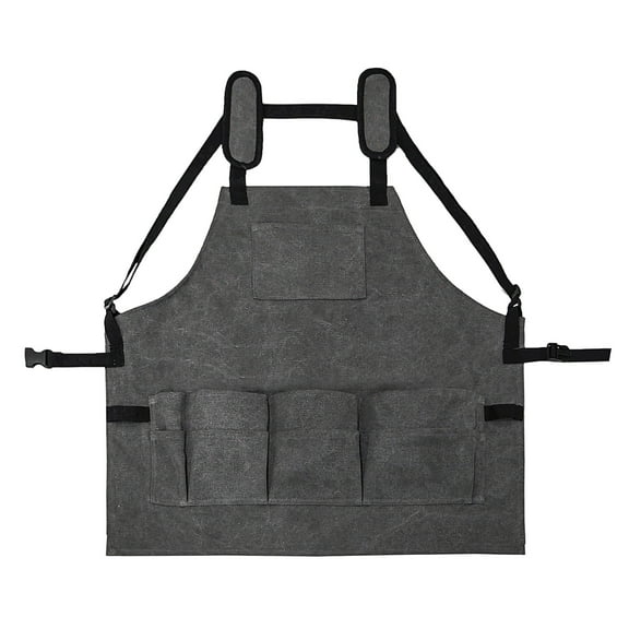 cpengpj Multi - Pocket Garden Tool Apron, Multi - Function Canvas Waterproof Apron