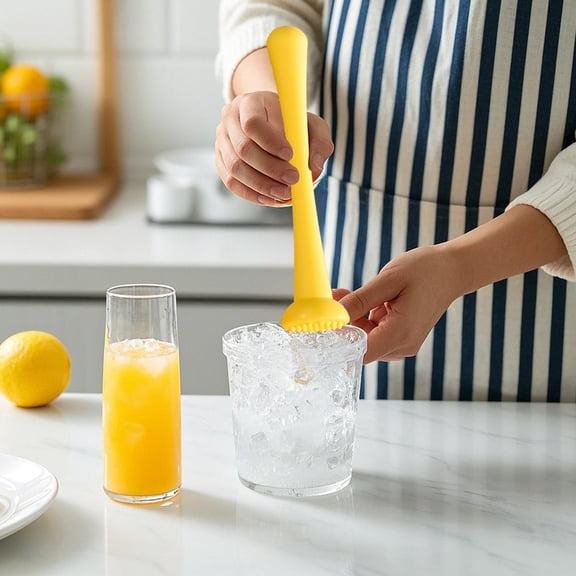 cpengpj Multi-Use Ice Crusher 1-Pack,BPA-Free Plastic,for Home Bar Summer Cocktail Mixing