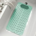 thumbnail image 1 of cpengpj Non-Slip Bathtub Pad with Strong Suction Cups, PVC Bath Mat for Elderly Safety, 27.56x14.17in Shower Floor Grip, 1 of 6