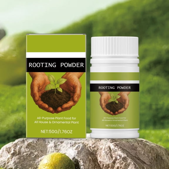 cpengpj Pet-Secure Rooting Powder 1-Pack,Uniform Particles Easy Application,for Home Gardening Abundant Vegetation Growth