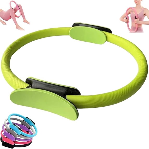 cpengpj Pilates Circle for Women, Pelvic Floor Muscle Trainer, Postpartum Recovery Exercise Ring, Home Fitness Equipment for Core Strength and Abdominal Workout