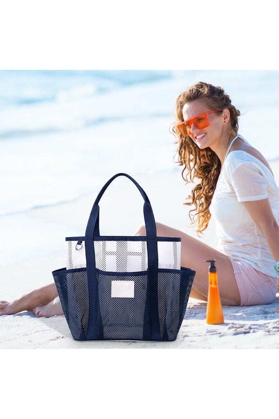 Quick-Dry Beach Bag 1-Pack,Waterproof Fabric 3-Pocket Design,for Summer Beach Resort Swimwear Storage