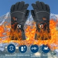 thumbnail image 1 of cpengpj Rechargeable Heated Gloves for Motorcycle Ski Snowboarding, 3 Adjustable Heat Settings, Soft Flannel and Thermal Insulation, Long-Lasting 6.5H Warmth in Cold Weather, 1 of 9