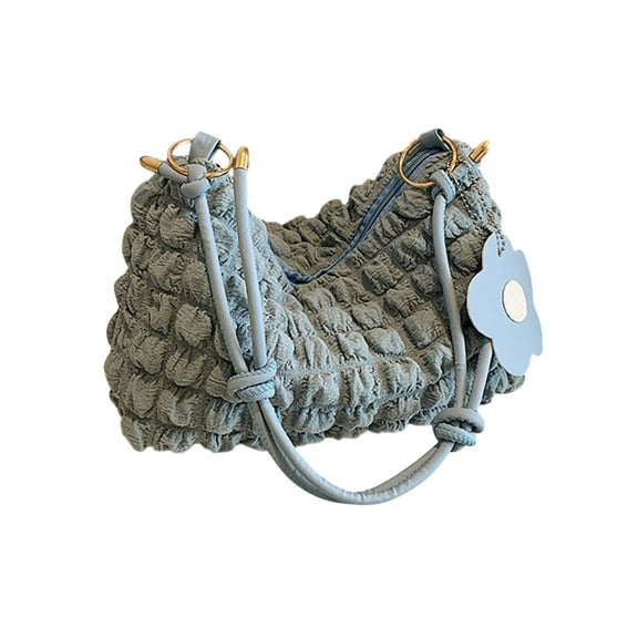 cpengpj Shoulder Bags for Women, Cute Soft Small Clutch Purses, PU Leather Hobo Crossbody Tote Dumpling Bags