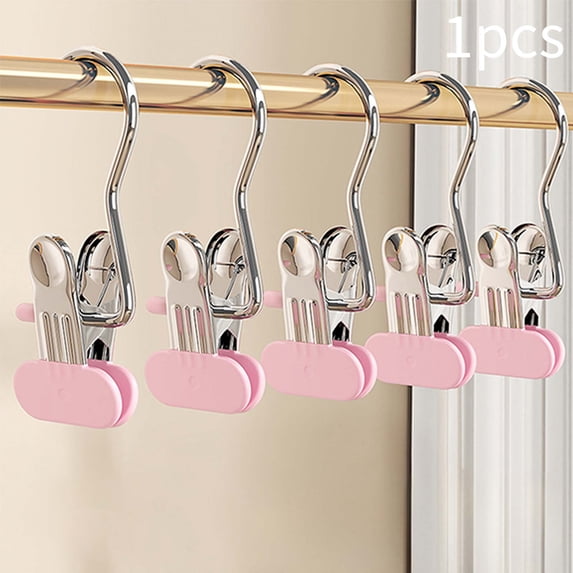 cpengpj Soft Rubber Coated Pants Hanger Clips, Anti-slip No Trace, for ...