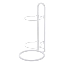 cpengpj Sports Equipment Organizer Ball Storage Rack Freestanding Basketball Holder Vertical Garage Ball Storage Display Stand for Volleyball Football Badminton