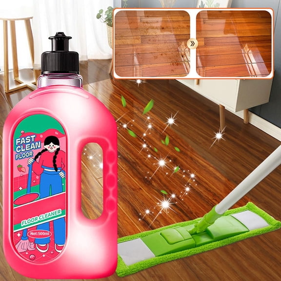 cpengpj Stain Removing Liquid Floor Cleaner 16.9oz, Odor Neutralizing Grime Dissolving, for Household Multi-Surface Deep Cleaning