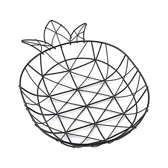 cpengpj Stainless Steel Pineapple Fruit Basket, Elegant Modern Kitchen Organizer for Countertop Fruit Storage, Bread and Vegetable Display Rack