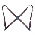 thumbnail image 1 of cpengpj Unisex Adjustable Suspenders 2.5cm Elastic Clip-on Belt, Polyester Y-Back Braces for Men and Women, Fashion Casual Solid Color Suspenders for Daily Wear, Party, Role Play, 1 of 7
