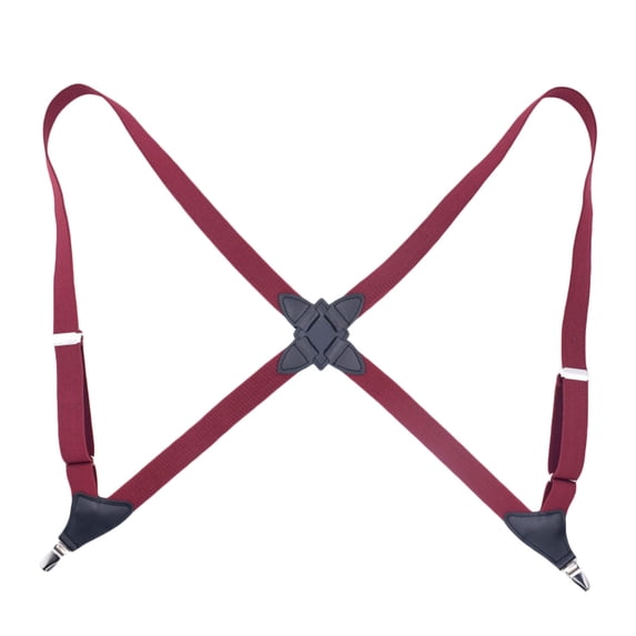 cpengpj Unisex Adjustable Suspenders 2.5cm Elastic Clip-on Belt, Polyester Y-Back Braces for Men and Women, Fashion Casual Solid Color Suspenders for Daily Wear, Party, Role Play