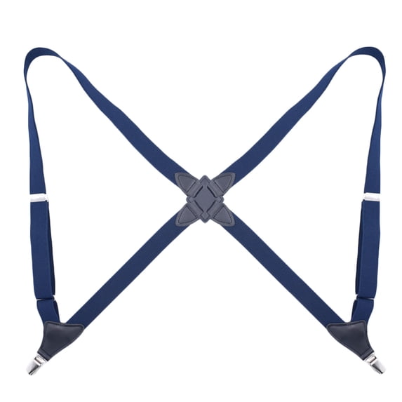 cpengpj Unisex Adjustable Suspenders 2.5cm Elastic Clip-on Belt, Polyester Y-Back Braces for Men and Women, Fashion Casual Solid Color Suspenders for Daily Wear, Party, Role Play