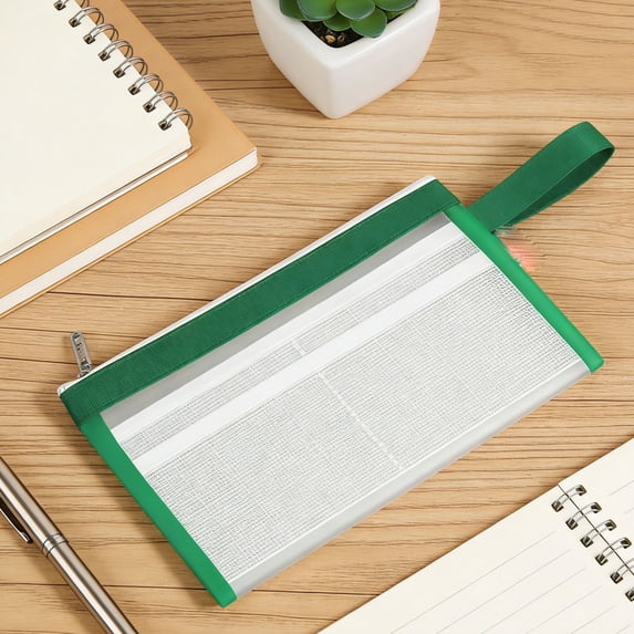 cpengpj Waterproof Fabric Document Organizer, Tear-Resistant Paper Storage, for Office Desk Document Clutter Prevention, A6 Size