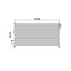 oe replacement a/c condenser nissan murano 2003-2007 (partslink ni3030153)