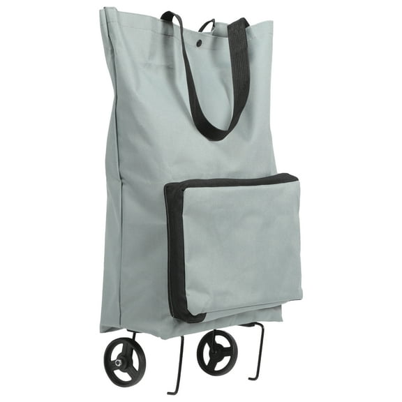 crate with wheels Trolley Bag Foldable Shopping Cart Folding Shopping Bag with Wheels