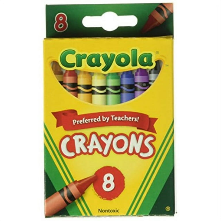 crayola bulk buy crayons 8/pkg 52-3008 (12-pack)