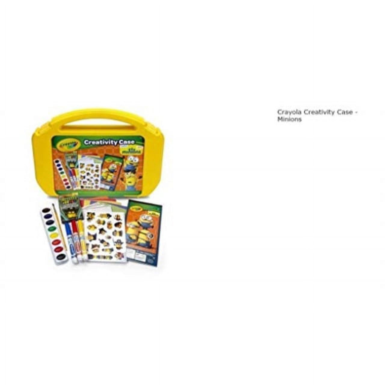 Crayola Minions Creative Art Supply Set - Walmart.com  Crayola art set,  Arts and crafts kits, Art sets for kids