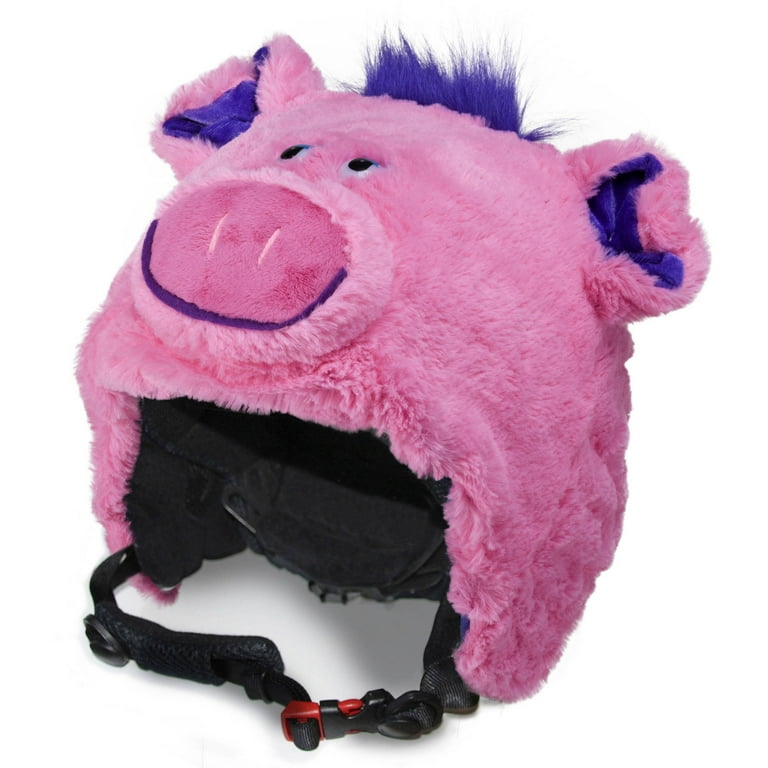 Helmet sales pig plush