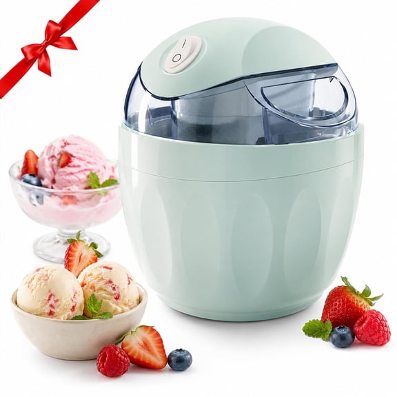 cream cloud ice cream maker - Small Home Mini cream cloud Icecream Maker, Quickly Made in 15 Minutes, One-Touch DIY Mini Ice Cream Maker, Detachable & Easy to Clean