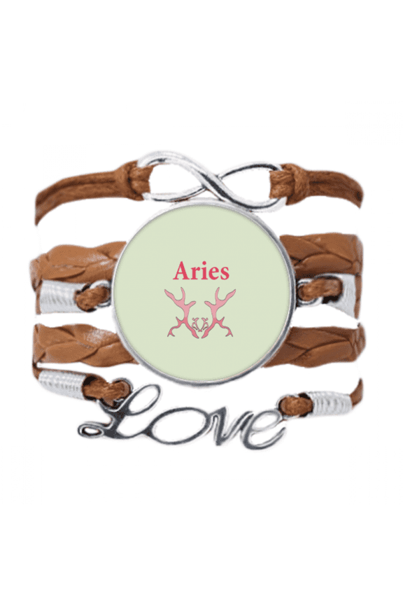 create icon aries art deco fashion bracelet chain ornament wristband