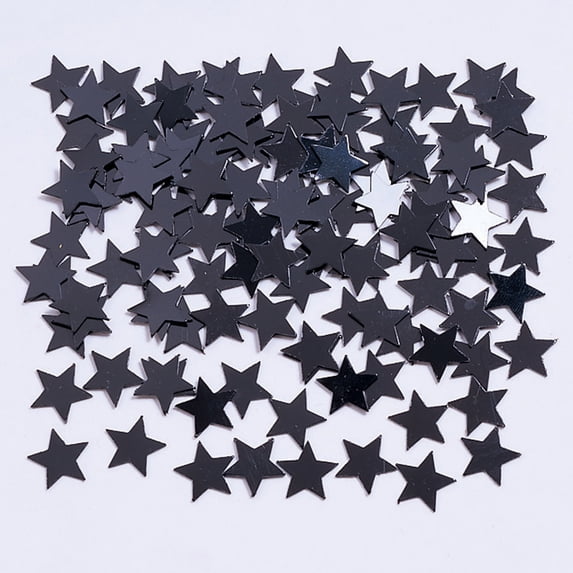 Black Star Confetti, 1 pk