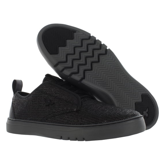 creative recreation men's lacava q fashion sneaker, black pewter woven, 9.5 m us