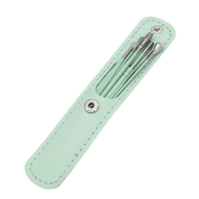 crgrtght My Orders Deals, Portable Earwax Removal Kit 6 PCS Steel Ear