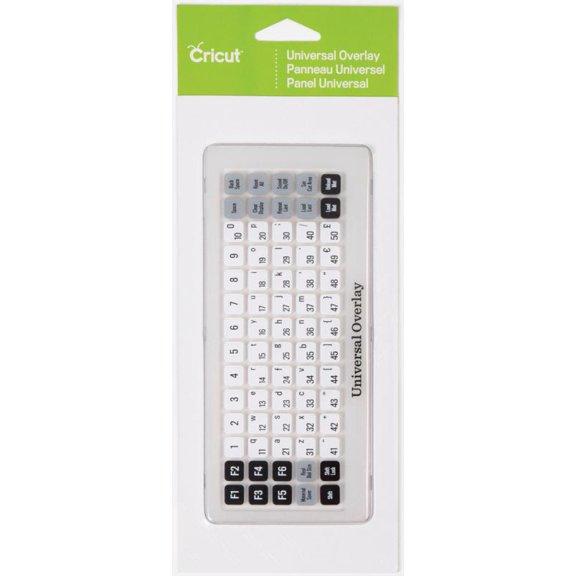 Cricut Universal Keypad Overlay-