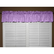 crinkle taffeta window valance 52 wide lavender