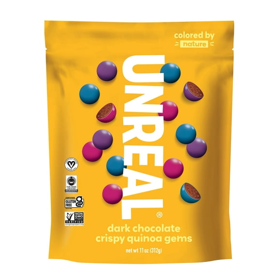 Dark chocolate crispy quinoa gems - value bags