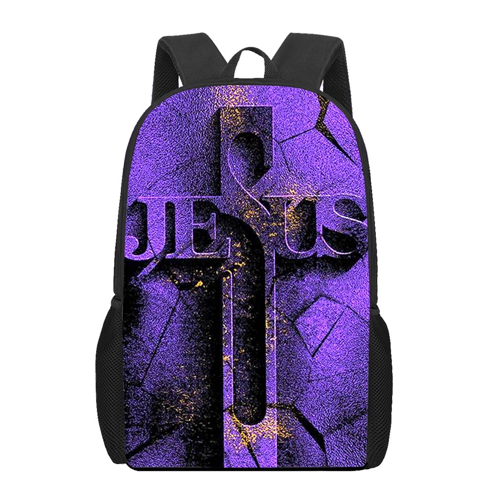 cross 3D Print Bag for Teenager Primary s Backpack Book Bags Bookbag ...