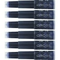 cross fountain pen cartridge ink refills, blue ink cartridges, 6 per