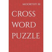 cross word puzzle, Paperback